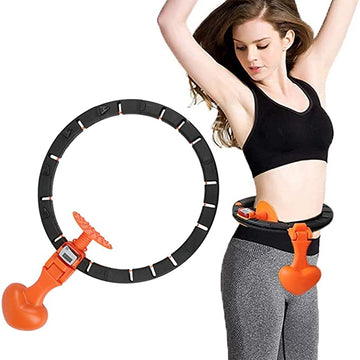 Adjustable Auto Counting Belly Reducer Waist Ring Hoop (6547424870434)